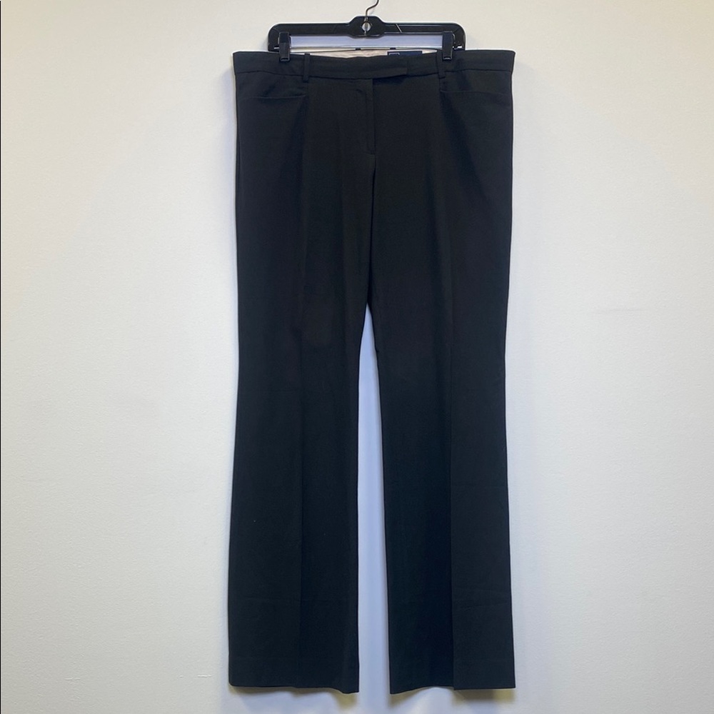 GAP Black Straight-Leg Dress Pants